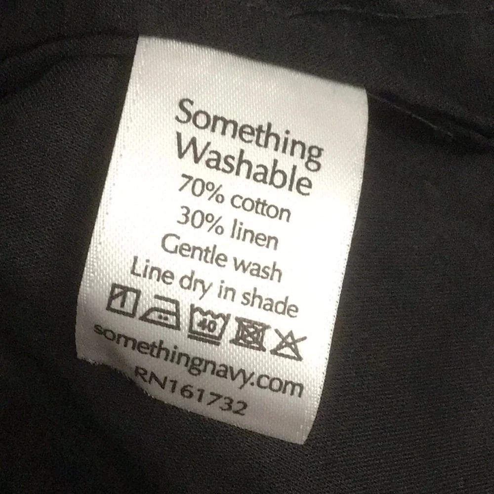 NWT Something Navy Tie Shoulder Top in Black Size Small - Picture 12 of 12